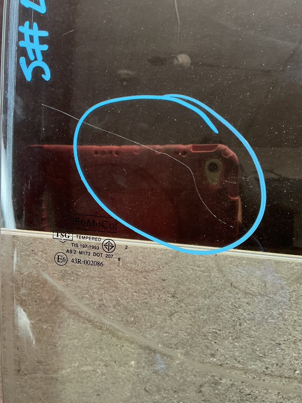 2008 Ford Ranger - Right Rear Door Glass - (TAG18472)