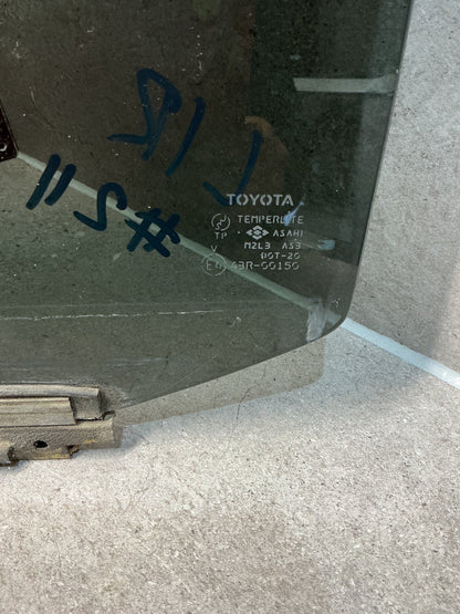 1995-2002 Toyota Hilux III N180- Left Rear Door Glass- (TAG12801)