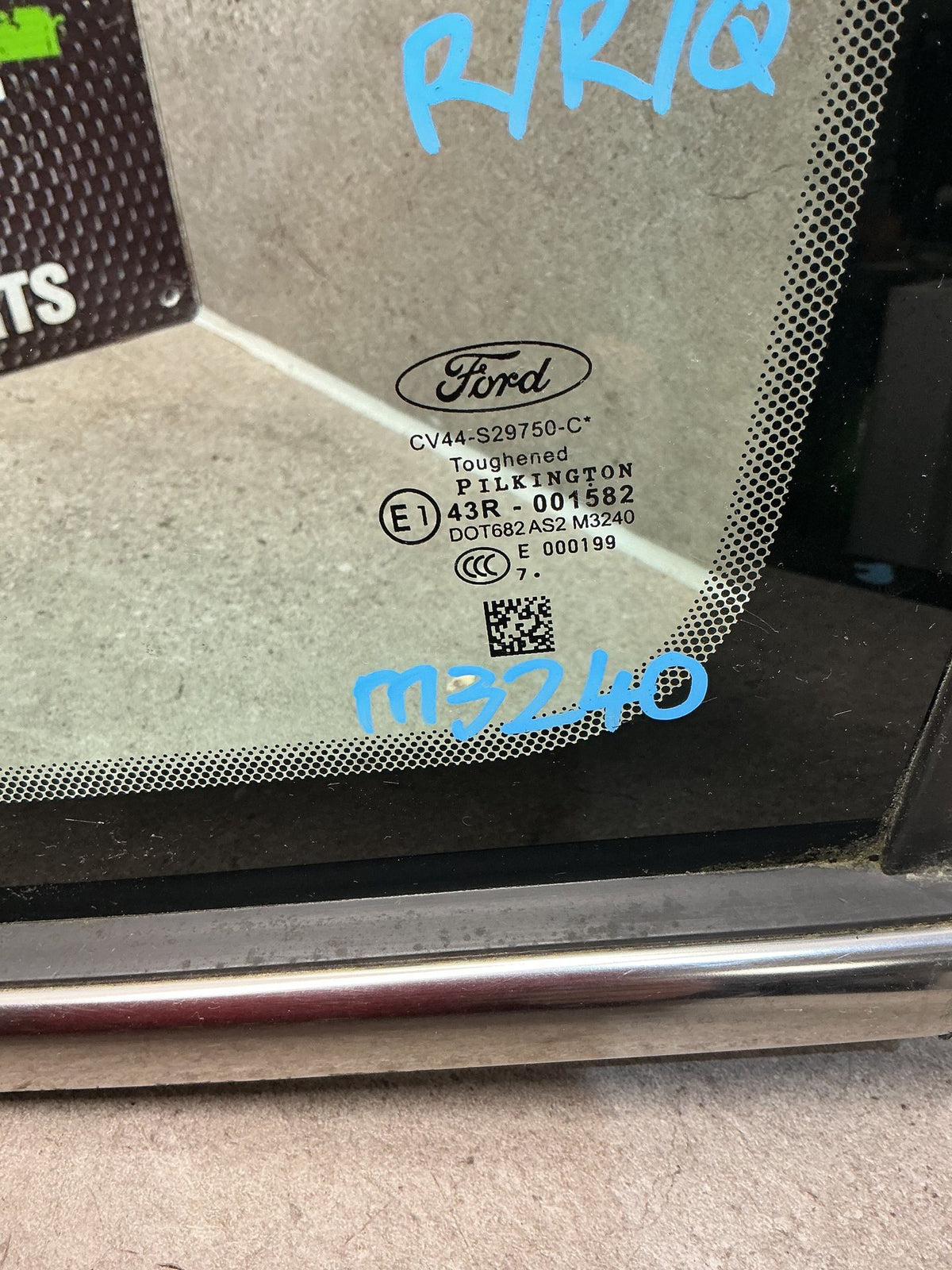 2016-2018 Ford Escape ZG- Right Rear Cargo Glass- (TAG12348)
