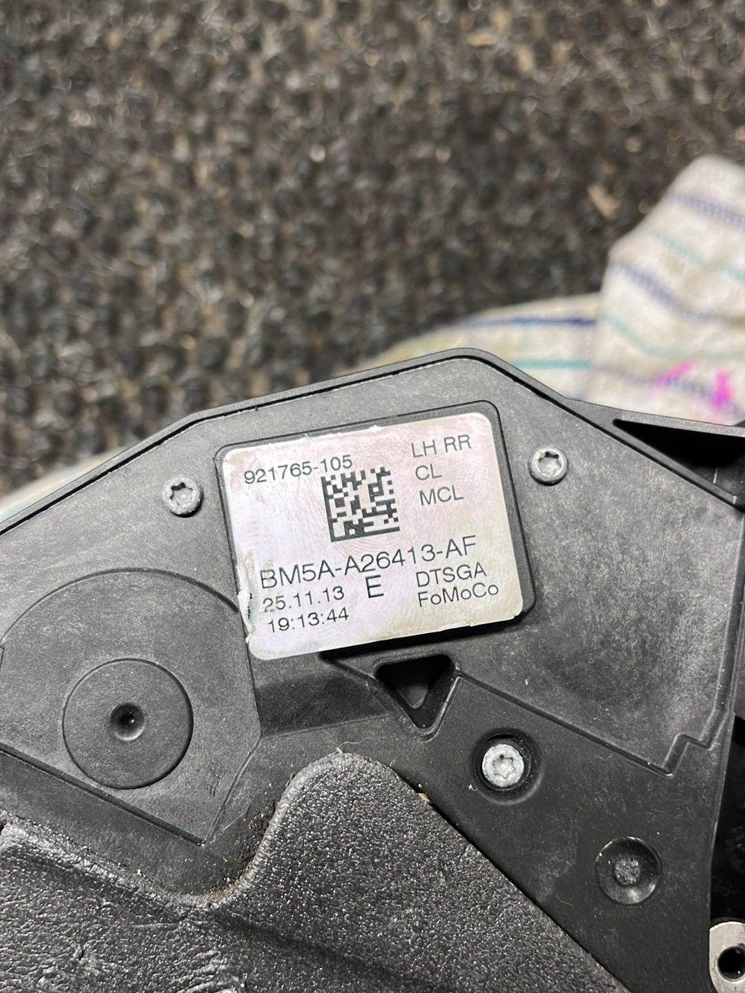 2013 Ford Kuga- Left Rear Door Lock Actuator- (TAG9324)