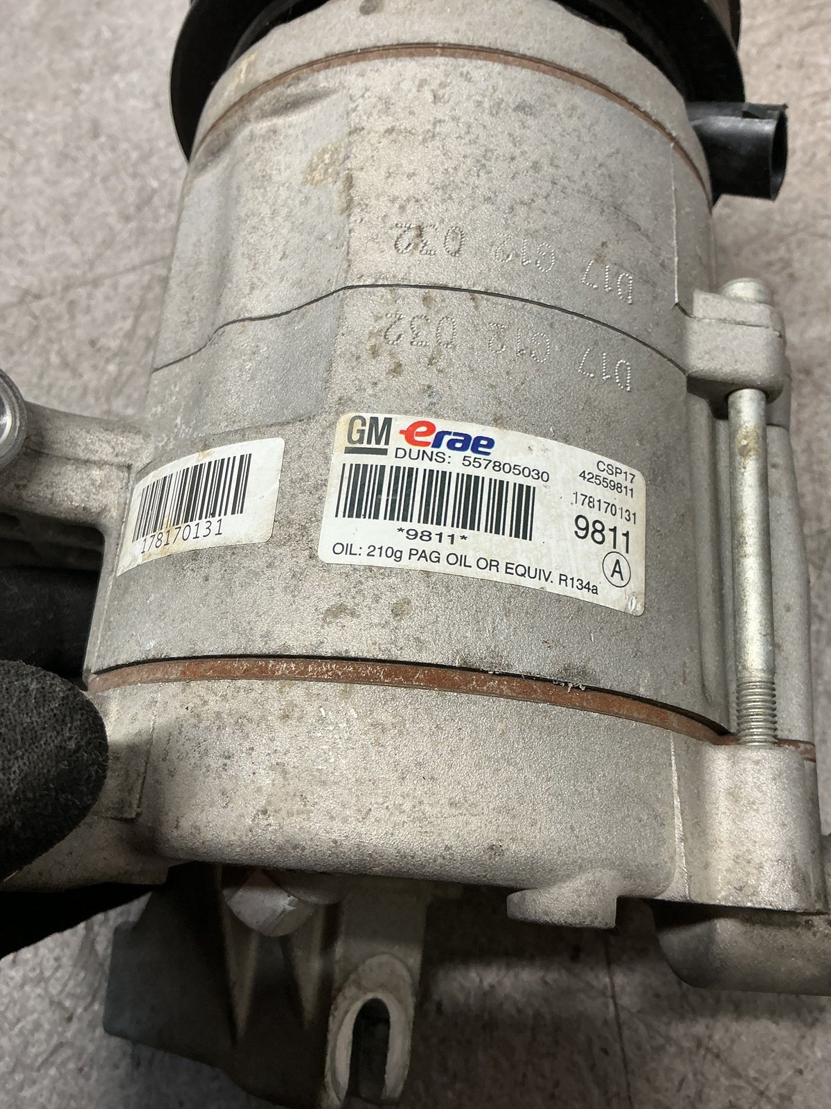 2017 Holden Captiva- A/C Compressor- (TAG16508)