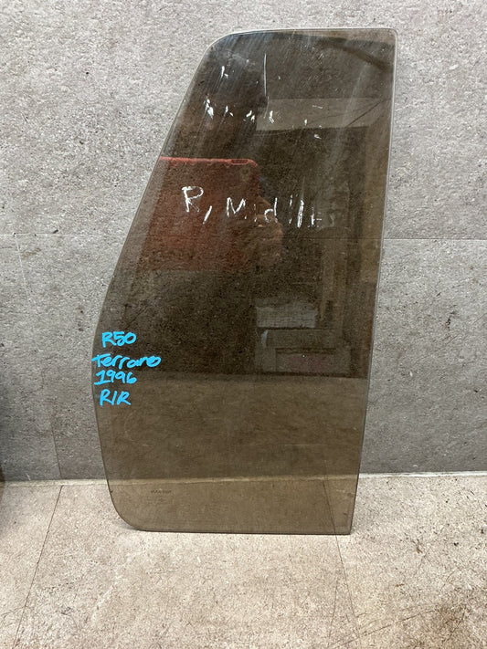 1996 Nissan Terrano R50 - Right Rear Quarter Door Glass - (TAG18752)