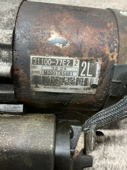 2003 Suzuki Grand Vitara SQ420W - Starter Motor - (TAG17890)