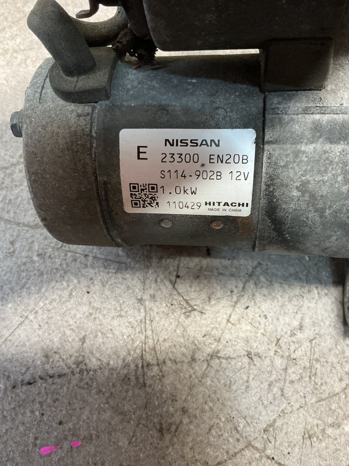 2011 Nissan X-Trail T31 NT31- Starter Motor- (TAG14285) PN: 23300 EN20B