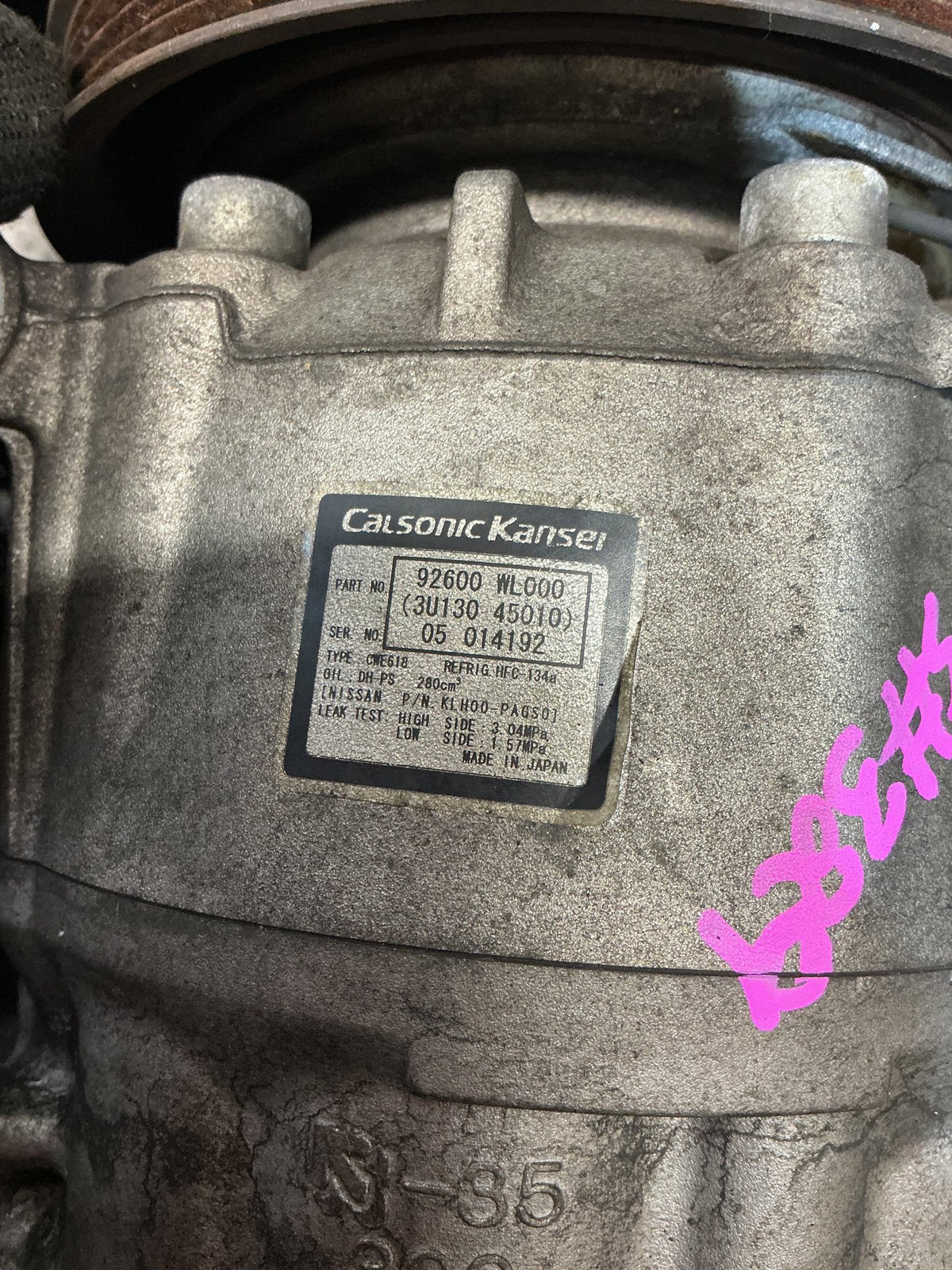 2005 Nissan Elgrand ME51- A/C Compressor- (TAG16776)