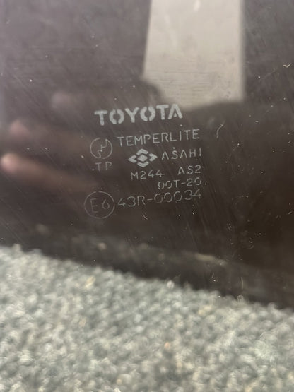 1989-2000 Toyota Hiace IV H100- Left Front Door Glass- (TAG7065) PN: M244