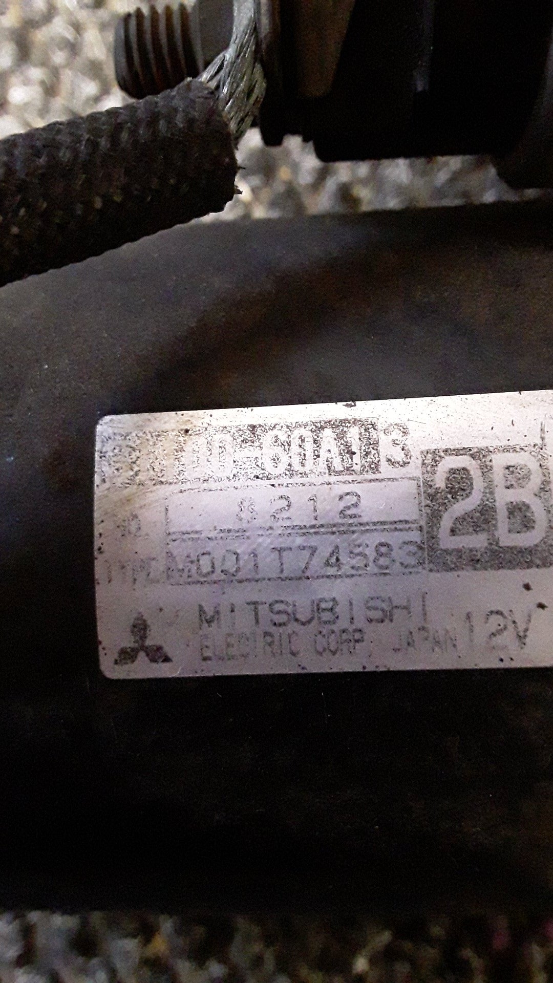 1998 Suzuki Grand Vitara- Starter Motor- (TAG6214)