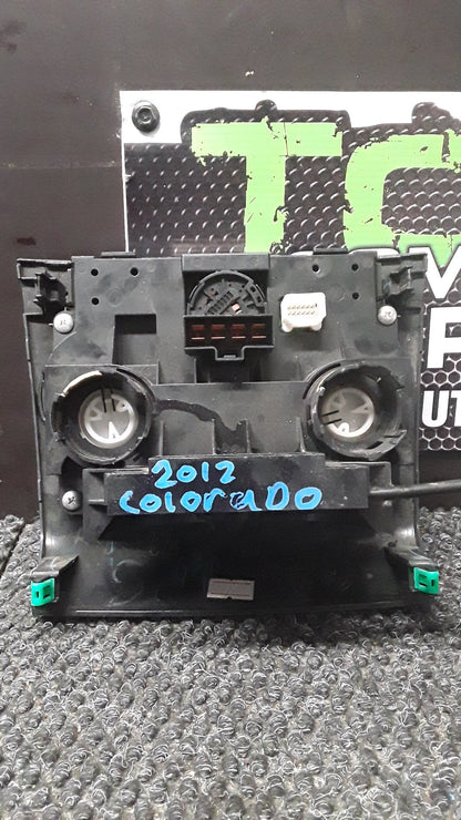 2013 Holden Colorado 4X2 LTZ DC PU 2.8 MT RG- Heater Controls- (TAG5806)
