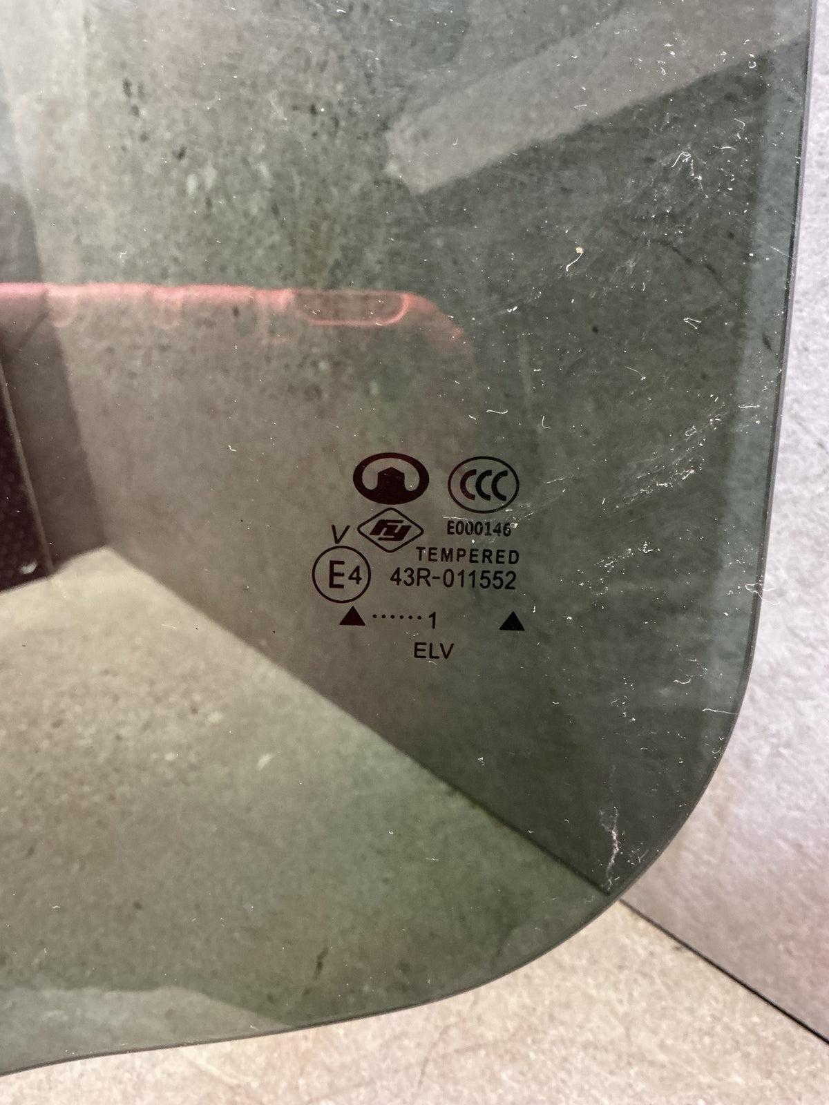 2021 Great Wall Cannon NPW- Left Rear Door Glass- (TAG11335)