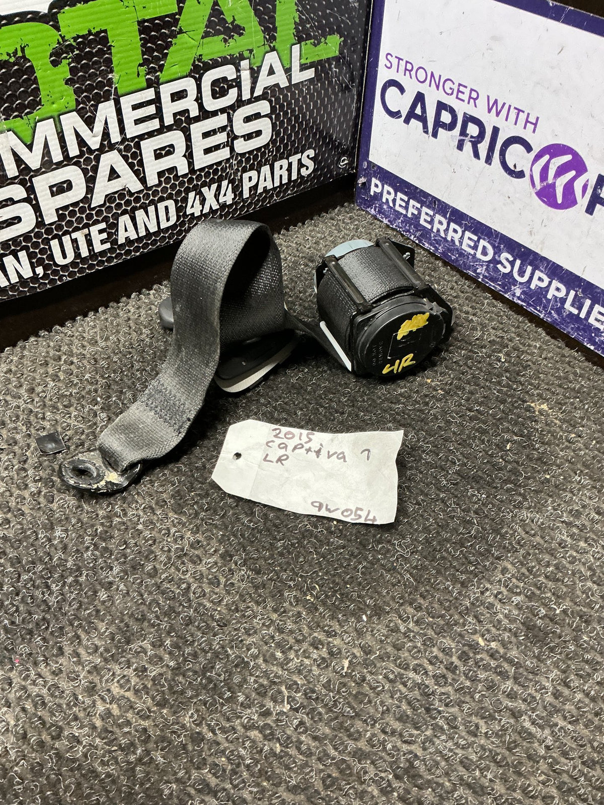 2015 Holden Captiva 7 9W054- Left Rear Seat Belt- (TAG10785)
