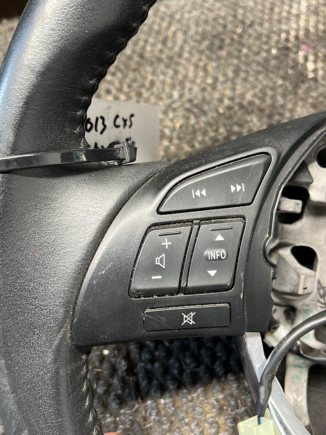 2013 Mazda CX-5- Steering Wheel- (TAG9043)