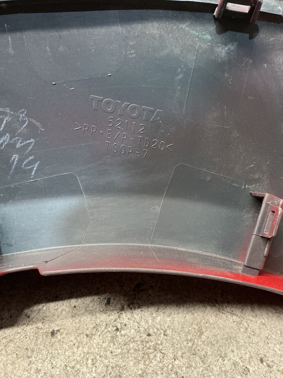 2014 Toyota Hilux - Right Front Bumper Flare Extension - (TAG18272)