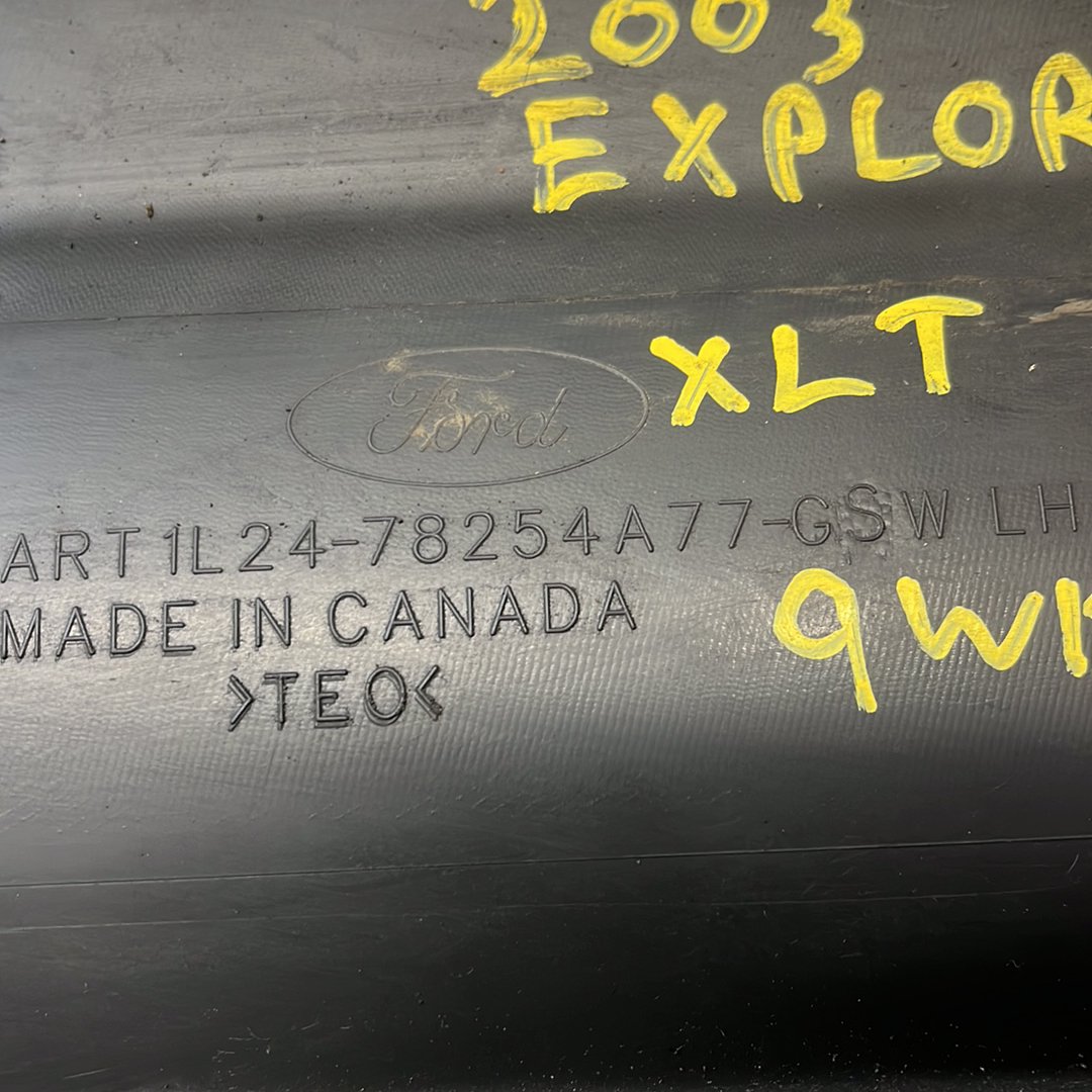 2003 Ford Explorer- Left Rear Door Moulding- (TAG8639)