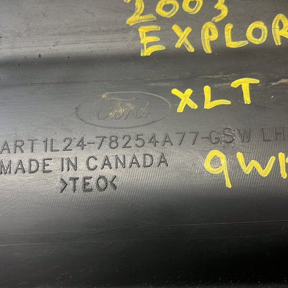 2003 Ford Explorer- Left Rear Door Moulding- (TAG8639)