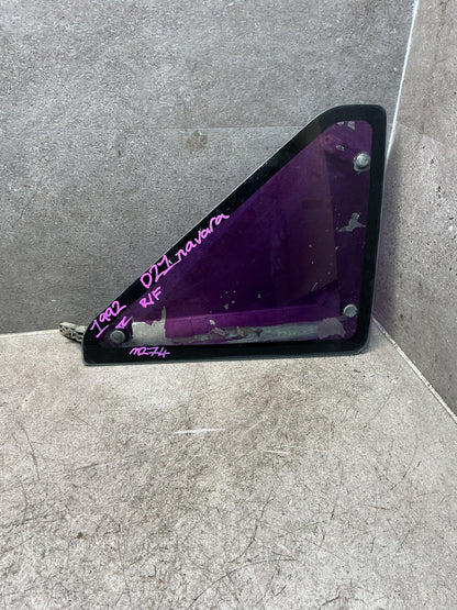 1992 Nissan Navara D21 - Right Rear Cargo Glass - (TAG18781)