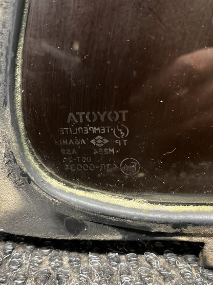 1989-1995 Toyota Hilux II N130- Right Rear Quarter Door Glass- (TAG7049)