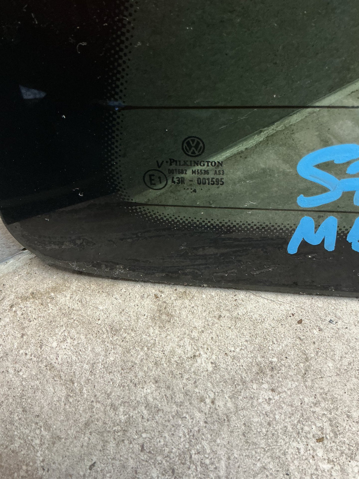 2014 Volkswagen Amarok- Rear Screen Window- (TAG16219) PN: M5536