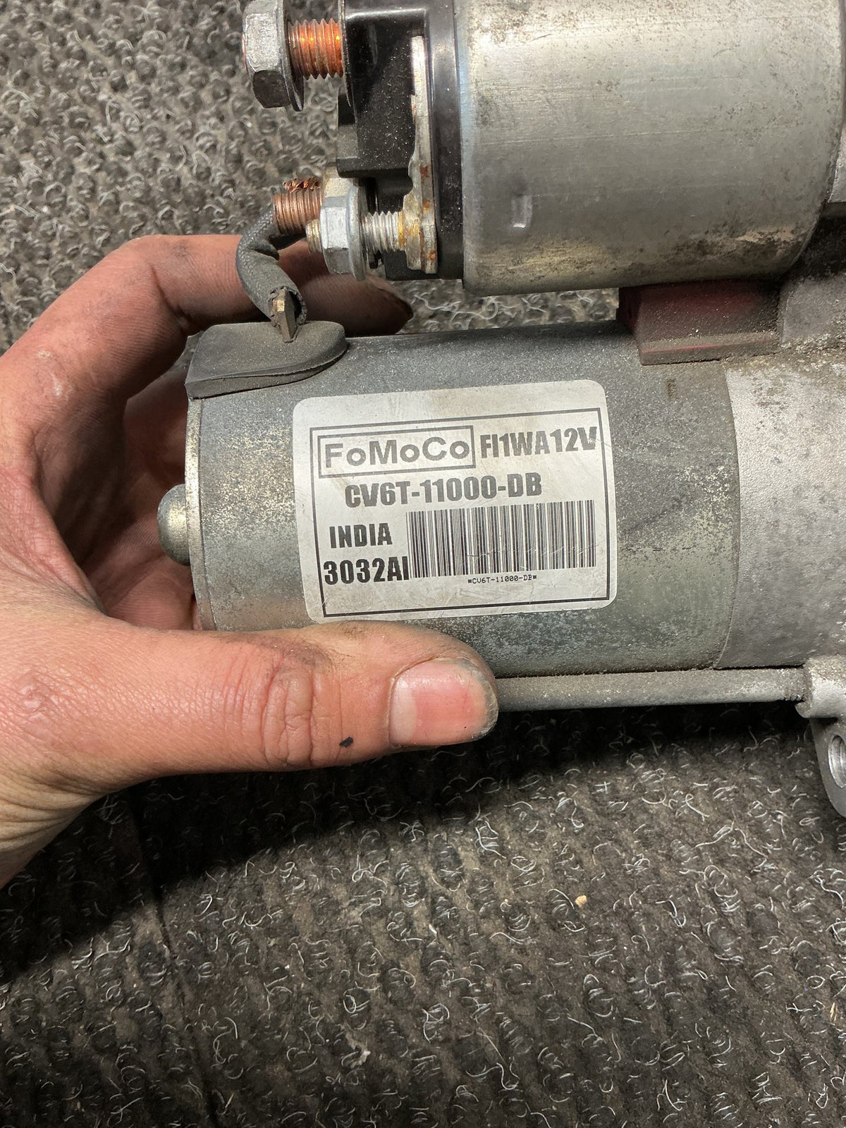 2013 Ford Kuga 2W102- Starter Motor- (TAG10769)