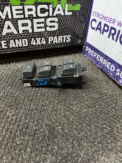 2011 Holden Captiva 5 9W070- Master Power Window Switch- (TAG9918)