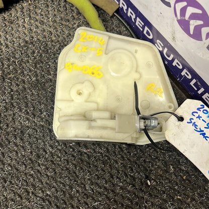 2014 Mazda CX-5- Right Rear Door Lock Actuator- (TAG7767)
