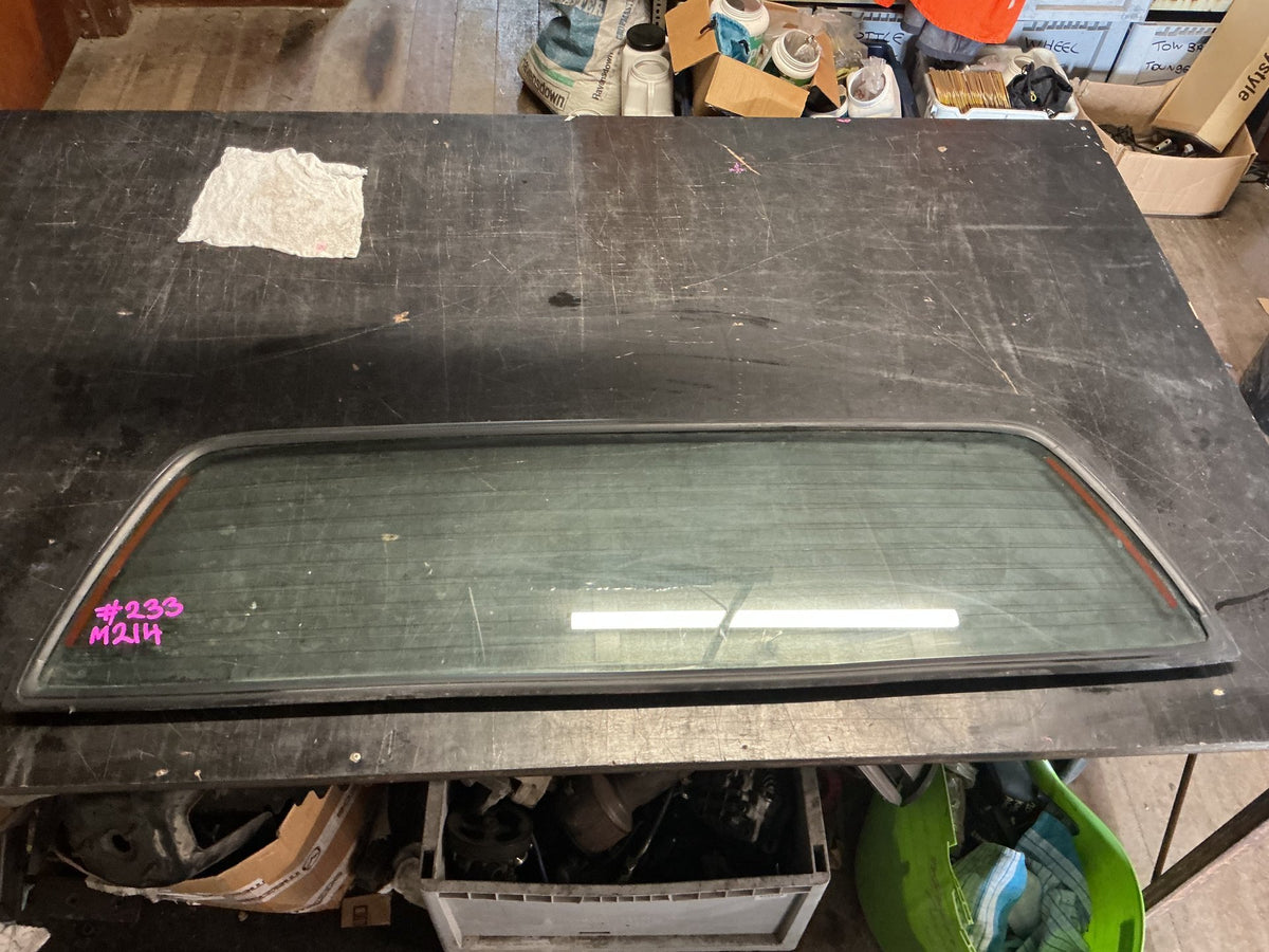 2002 Holden Rodeo TF- Rear Screen Window- (TAG11398) PN: M214