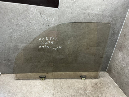 1995 Toyota Hilux Surf KZN185 - Left Front Door Glass - (TAG19038)