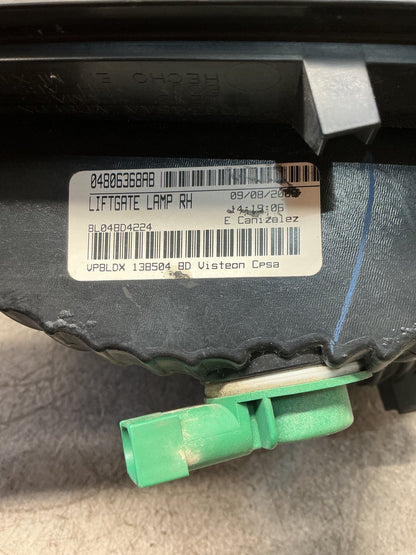 2008-2020 Dodge Journey JC- Right Tailgate Light- (TAG14674)