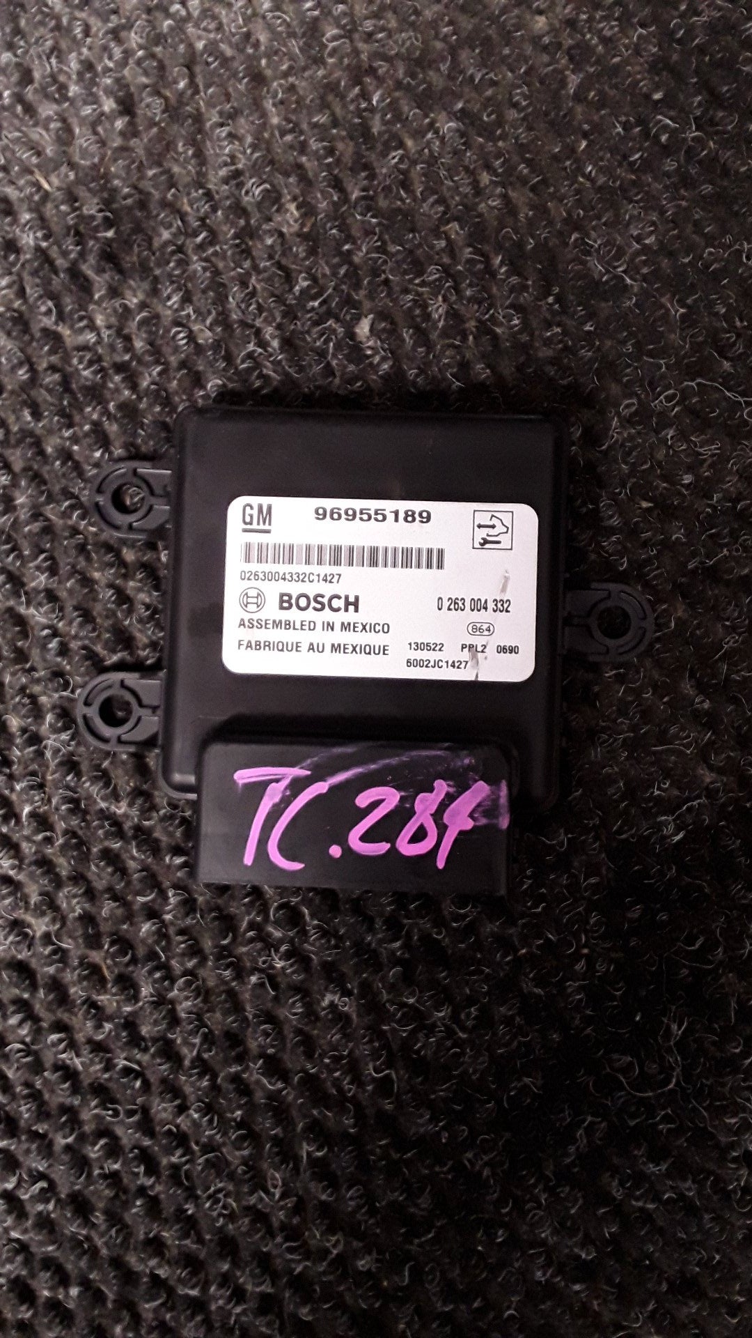 2013 Holden Captiva 7 LT 2WD 2.4 AT- Parking Assistant Module- (TAG6466)