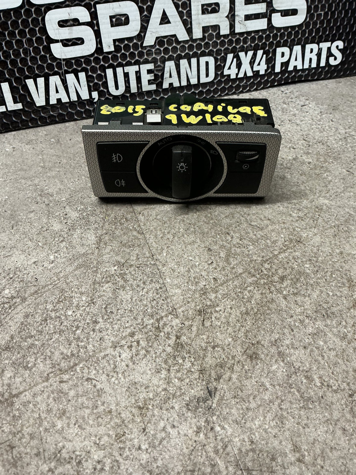 2015 Holden Captiva 5 9W108- Headlight Switch- (TAG14316)