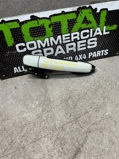 2009 Suzuki Grand Vitara 4W069- Left Rear Door Exterior Handle- (TAG14757)