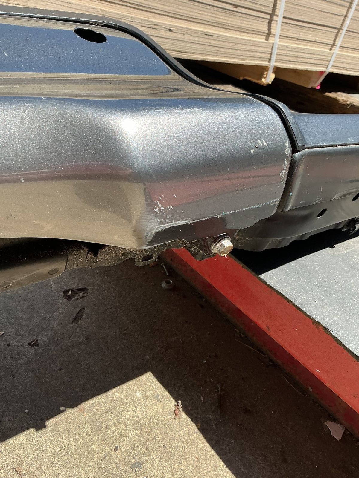 2020 Toyota Hilux- Rear Bumper- (TAG12222)