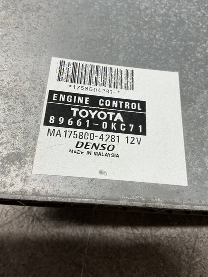 2006-2011 Toyota Hilux VII N10- ECU- (TAG15826)