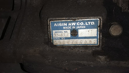 2012-2013 Isuzu D-Max RG - Automatic Transmission - (TAG17754)