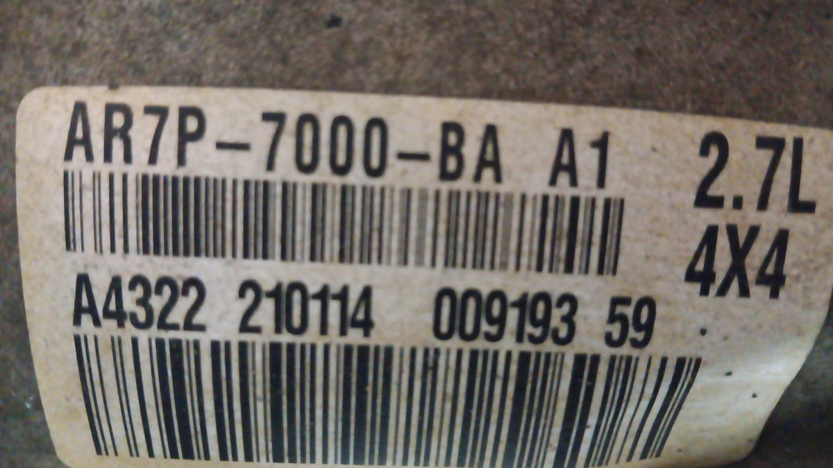 2013 Ford Territory 2.7lt- Automatic Transmission- (TAG5246)