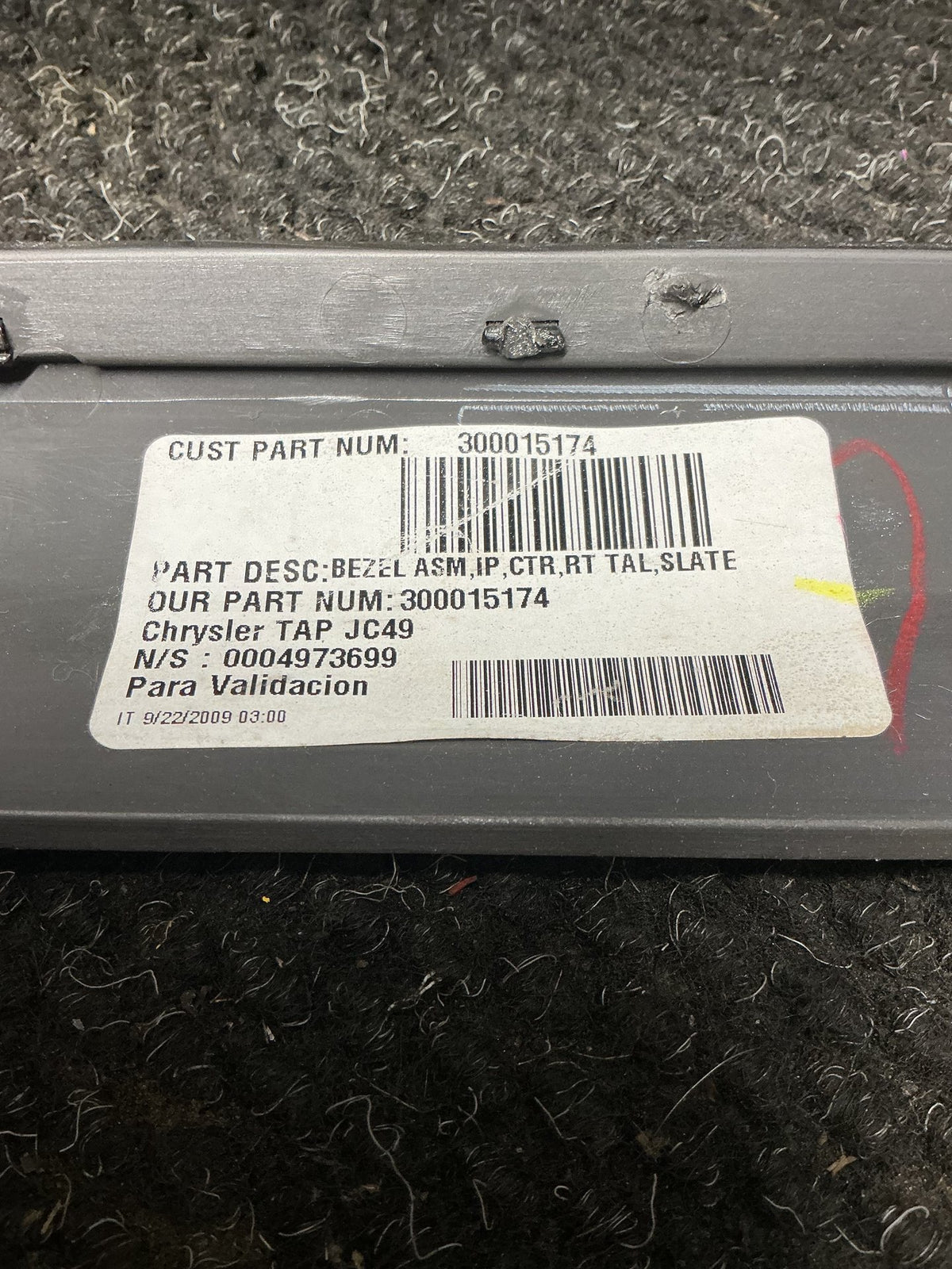 2009-2012 Dodge Journey JC- Heater Controls- (TAG11358)