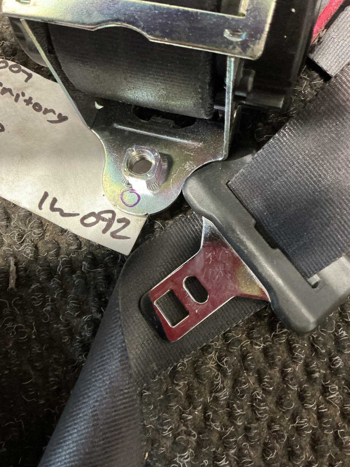 2007 Ford Territory 1W092- Left Front Seat Belt- (TAG10797)