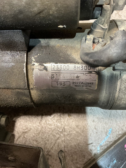 2001 Nissan X-Trail T30 T30- Starter Motor- (TAG17398)