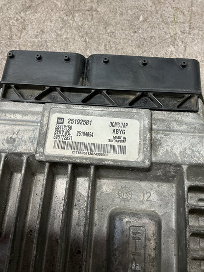 2015 Holden Captiva 7- ECU- (TAG16530)