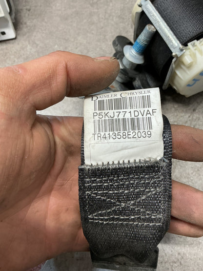 2009 Dodge Nitro KA- Left Rear Seat Belt- (TAG12812) PN: P5KJ771DVAF