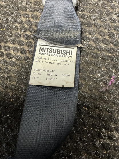 Left Front Seat Belt- (TAG11611), 6066747, 2008, Mitsubishi, Outlander, II CW*W
