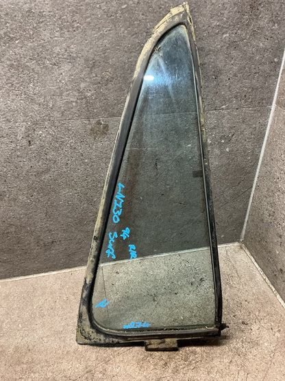 1994 Toyota Hilux Surf KZN130 - Right Rear Quarter Door Glass - (TAG18750)