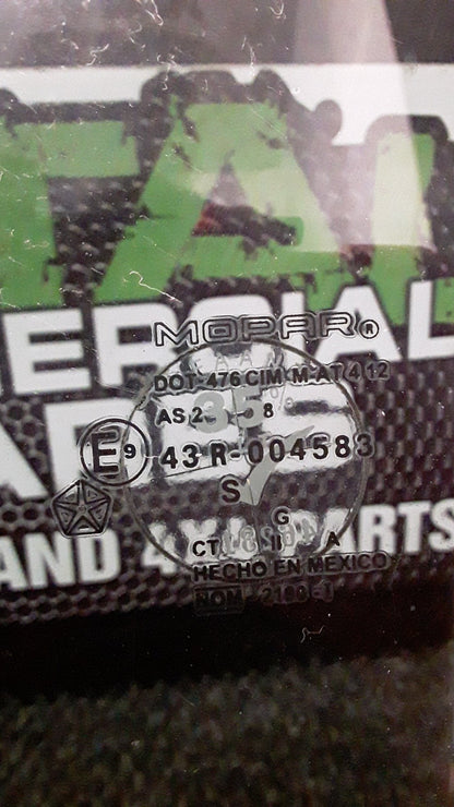 2008 Dodge Journey JC- Left Front Door Window- (TAG6820) PN: M-AT 4 12