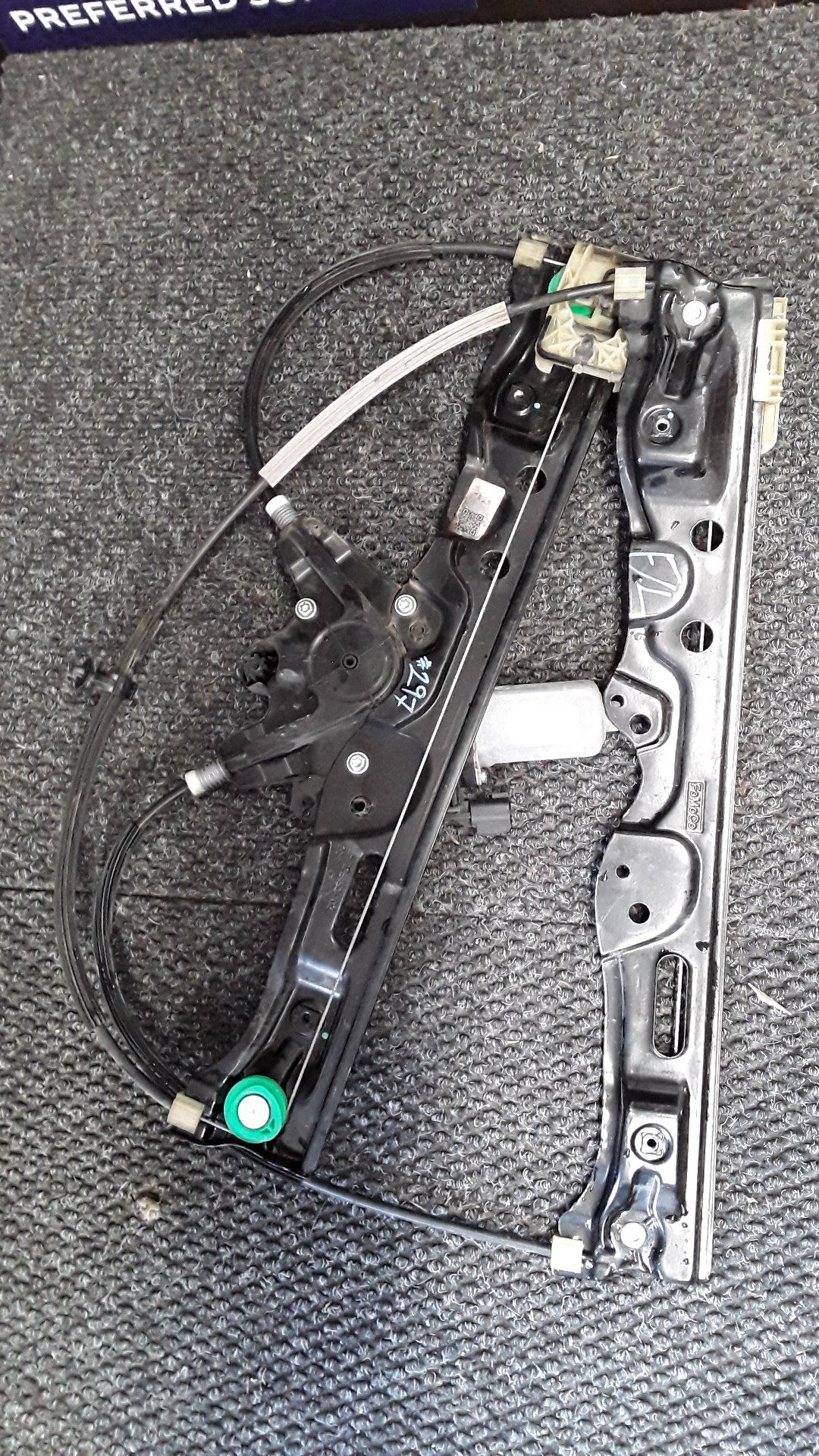 2018 Ford Ranger XLT DOUBLE CAB- Left Front Window Regulator/Motor- (TAG5261)