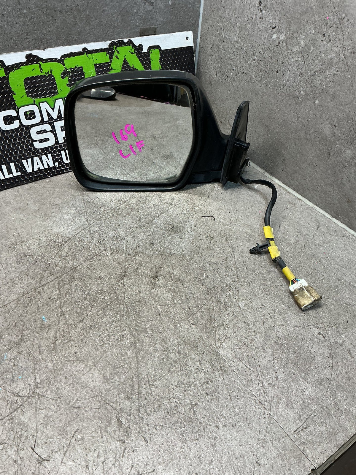 1995-1997 Toyota Land Cruiser J80- Left Door Mirror- (TAG15778)