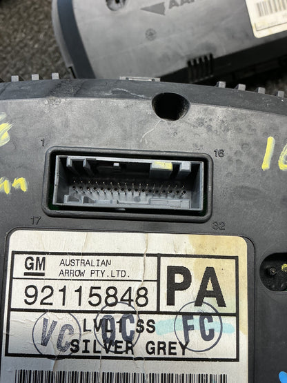 2008 Holden Commodore VY- Instrument Cluster- (TAG10568)
