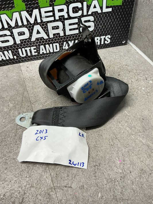 2013 Mazda CX-5 2W113- Left Rear Seat Belt- (TAG13602)