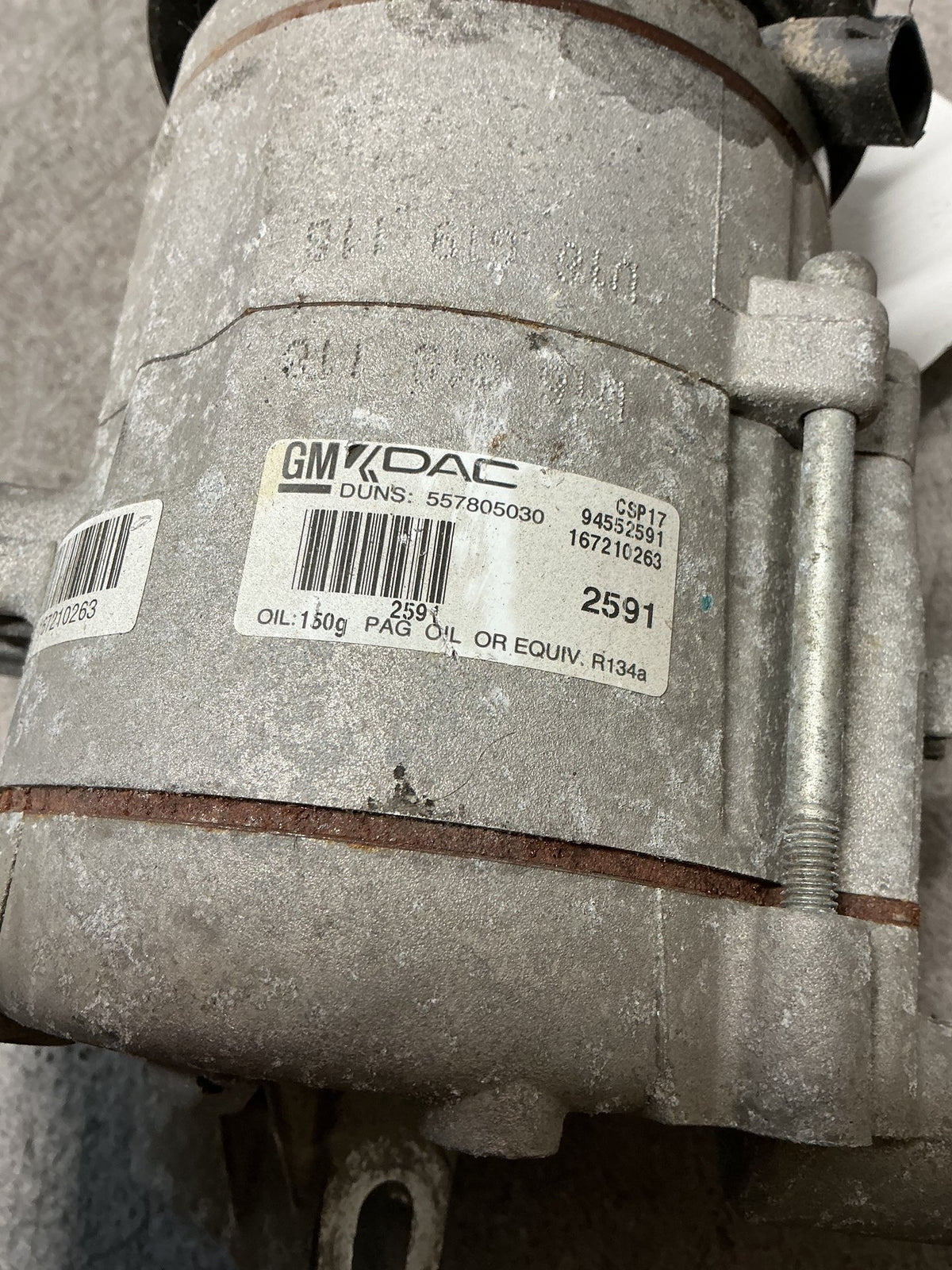 2016 Holden Captiva 7- A/C Compressor- (TAG14935)
