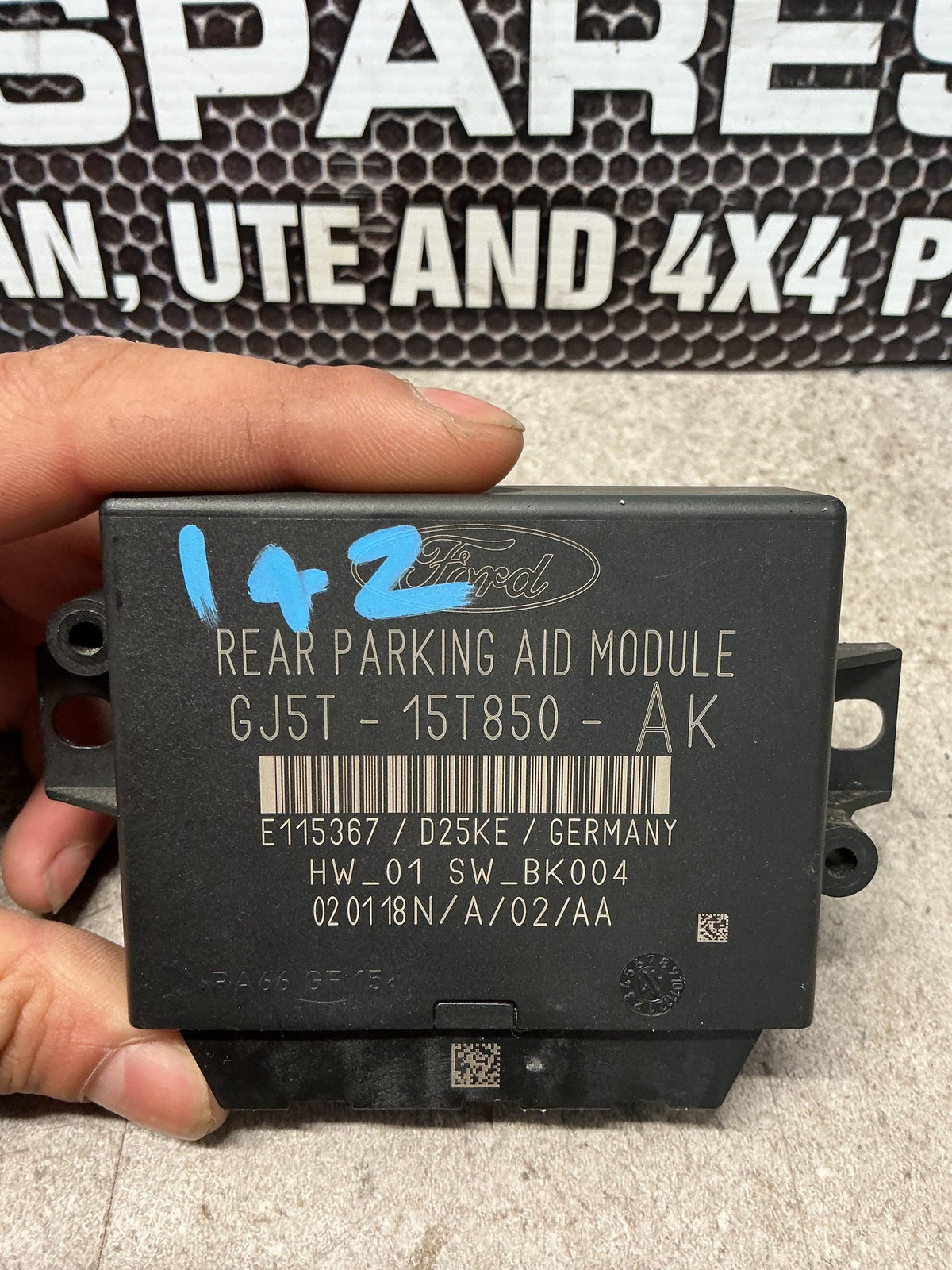 2016-2018 Ford Escape ZG- Parking Assistant Module- (TAG11916) PN: GJ5T-15T850-AK