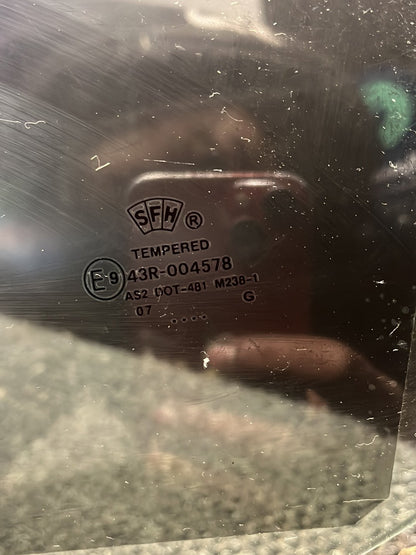 2008 Ford Territory- Left Front Door Window- (TAG8920)