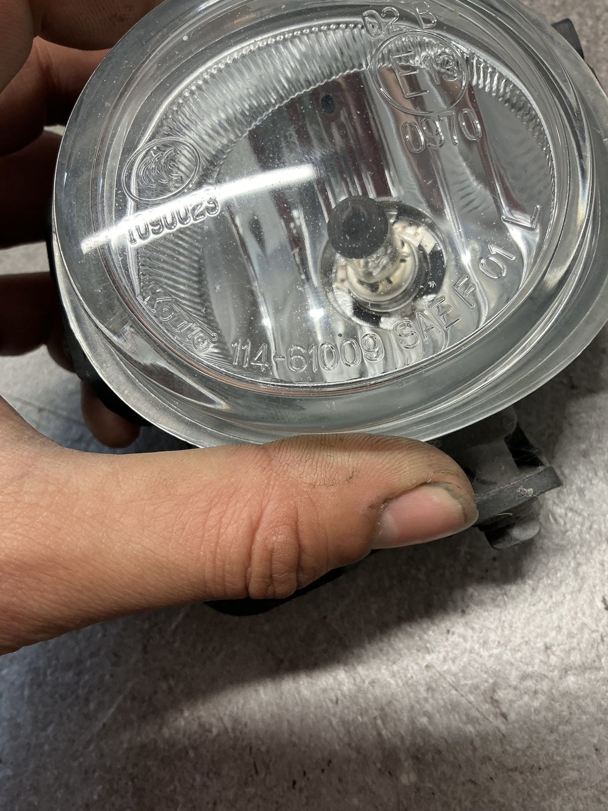 2010 Mazda CX-7 ER- Left Fog Light- (TAG12287) PN: 114-6009
